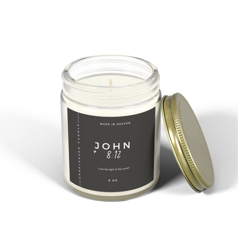 John 8:12 Candle (9oz)